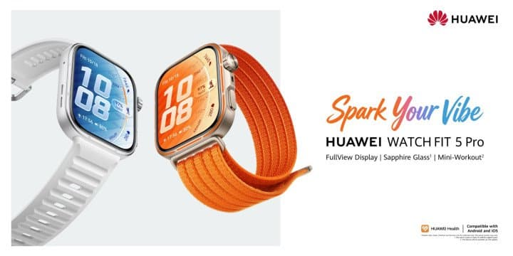 The FIT Series Evolves: HUAWEI WATCH FIT 5 Pro Becomes a Daily Companion for Wellness, Style, and Smart Training