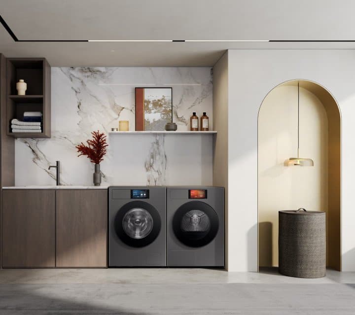 تقنية Bespoke AI Laundry الجديدة من سامسونج مع AI Home تتيح رعاية غسيل أكثر ذكاءً وكفاءة