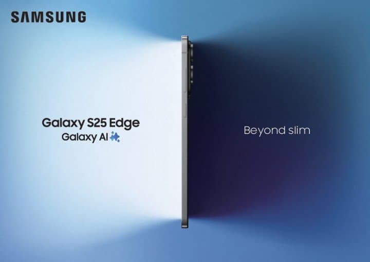 Meet the Samsung Galaxy S25 Edge: All-Packed in Ultra-thin Form