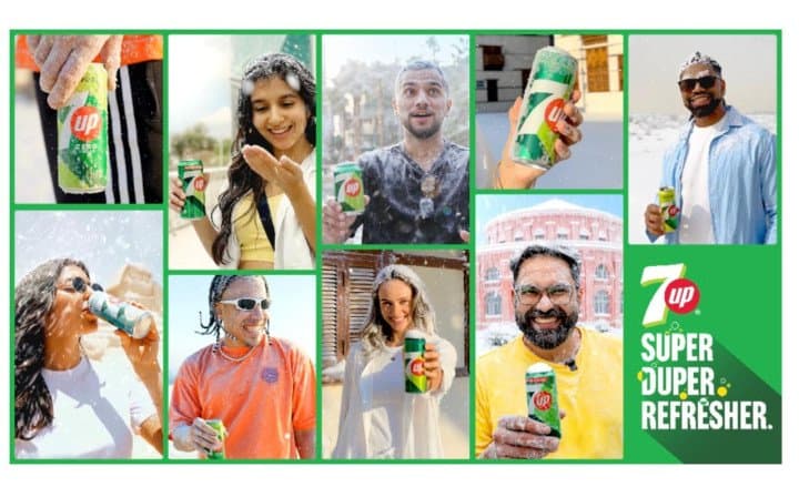 7UP MAKES YOU FEEL SUPER DUPER REFRESHED TO BEAT THE SUMMER HEAT