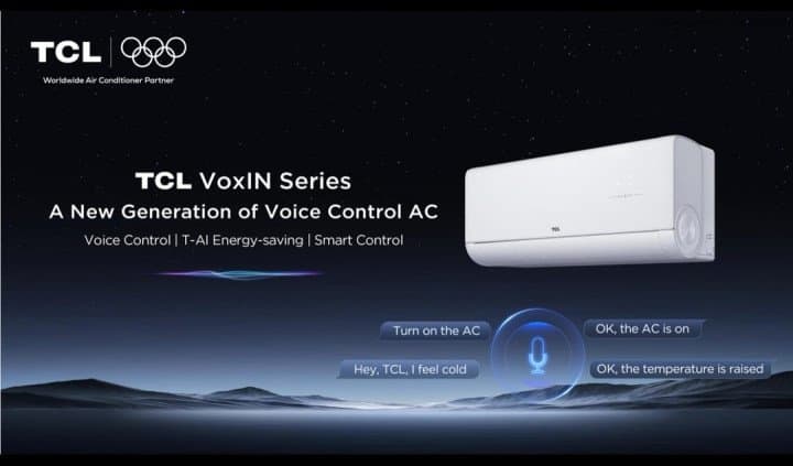 TCL تطلق "فوكس ان": مفهوم جديد للتبريد الذكي المدعوم بالأوامر الصوتية