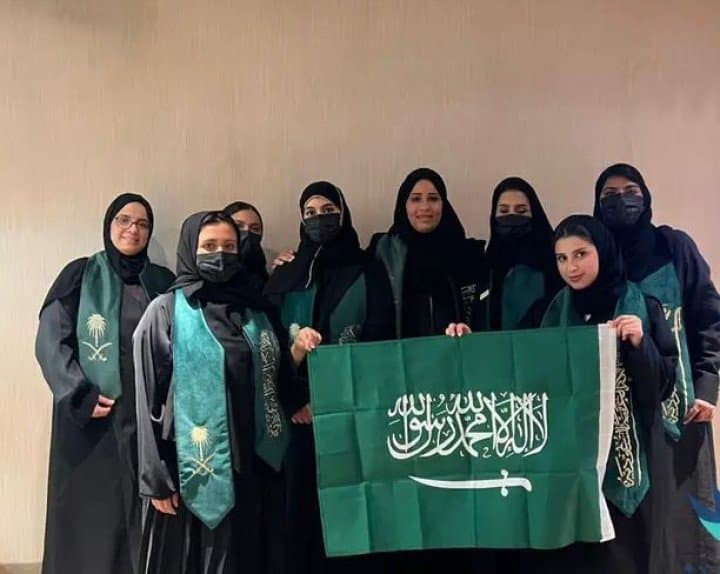جمعية أضواء الخير وتكامل الصحية ترعيان فريق الكشافة من الكلية التقنية الرقمية للبنات بالرياض المشارك في المخيم الكشفي الإسلامي العالمي بجاكرتا 2025