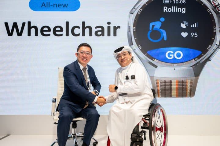 هواوي تطلق وضع الكرسي المتحرك في سلسلة ساعات HUAWEI WATCH GT6 خلال معرض جيتكس 2025، والإطلاق الرسمي في نوفمبر