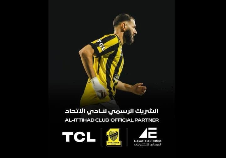 TCL الراعي الرسمي لنادي الاتحاد لموسمين، إيذانًا بعصر جديد من التميّز الرياضي