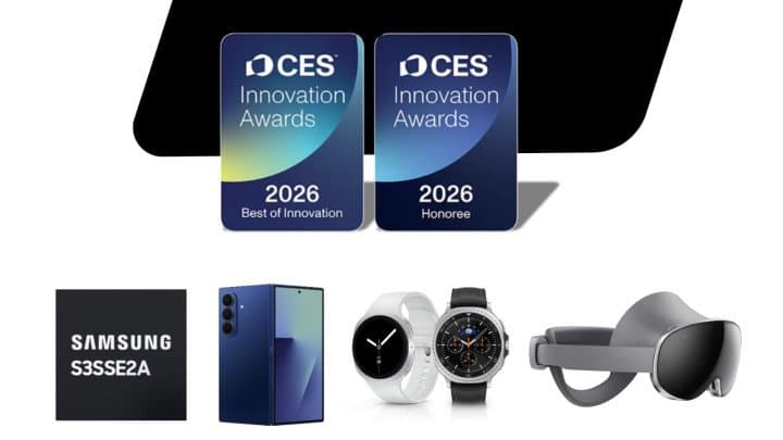 ابتكارات سامسونج تتألق في معرض " CES 2026" وتحصد جوائز في فئات متعددة