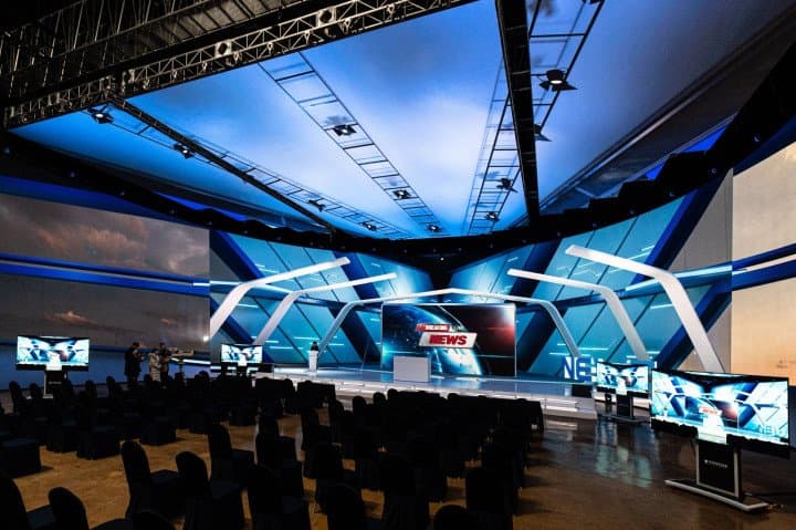 إل جي تستعرض أحدث تقنيات شاشات LED المتقدمة في أكبر استوديو إنتاج افتراضي في كوريا الجنوبية