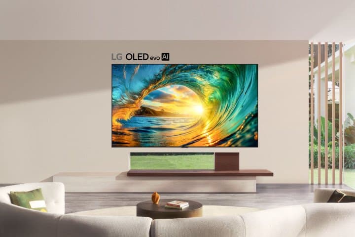 إل جي تكشف عن Wallpaper TV أنحف تلفزيون OLED لاسلكي في العالم يعود تلفزيون Wallpaper TV الأيقوني بتصميم نحيف للغاية بسماكة 9 مم وتقنية ألوان فائقة الإشراق