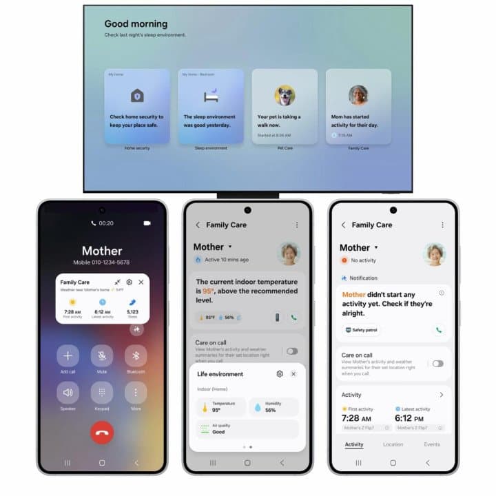 Samsung Elevates Experiences to Care for Users and Their Families with SmartThings Update