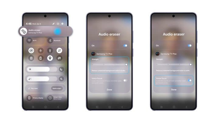 Faster, Real-Time, Enhanced ‘Audio Eraser’ With the Galaxy S26 Series