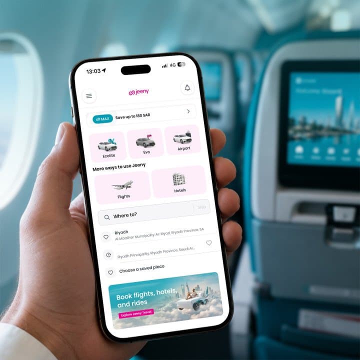 Jeeny Evolves into a Lifestyle Mobility App with Launch of In-App Flight and Hotel Booking