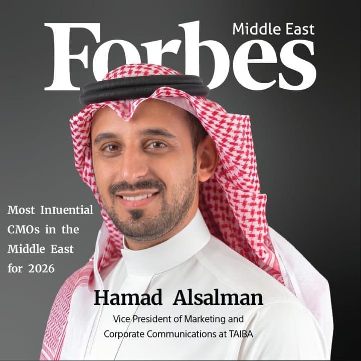 Hamad Alsalman Named Among Forbes Middle East’s Most Influential CMOs 2026