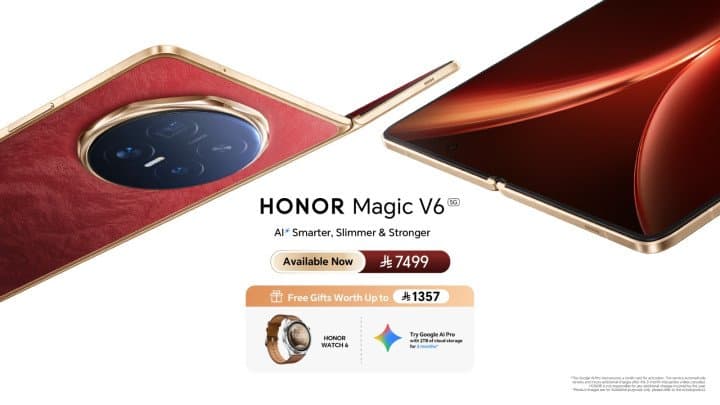 HONOR Announces the Pre-Orders For The New HONOR Magic V6, Crafted For Excellence
