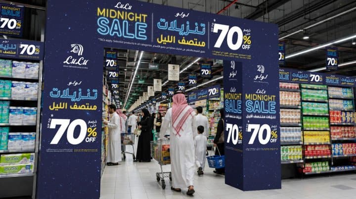 أكبر تخفيضات ليلية في العام عروض لولو منتثف الليل تنطلق في السعودية يومي 2 و3 يوليو..