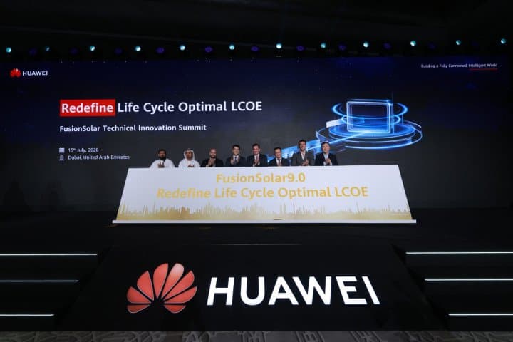 Huawei unveils grid-forming FusionSolar 9.0 in Dubai to stabilize rising clean energy distribution