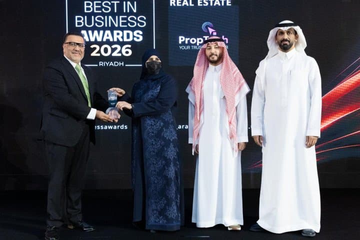 بروبتك السعودية تفوز بجائزة Inc. Arabia’s Best in Business Awards Riyadh 2026 في فئة العقارات