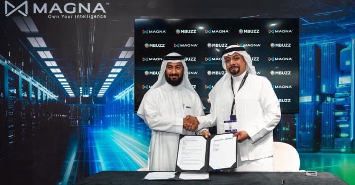 «Magna AI» و«MBUZZ» تتعاونان لتشغيل حلول الذكاء الاصطناعي للمؤسسات في الشرق الأوسط وأفريقيا