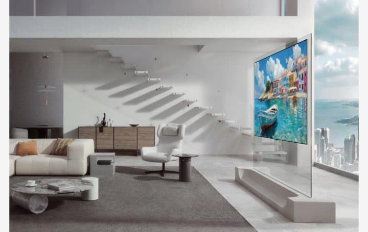REIMAGINING THE SAUDI LIVING SPACE: LG LAUNCHES THE ULTRA-SLEEK, CABLE-FREE OLED EVO W6 WALLPAPER TV